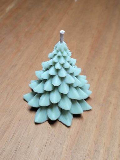 Christmas tree candle