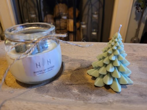Christmas tree candle